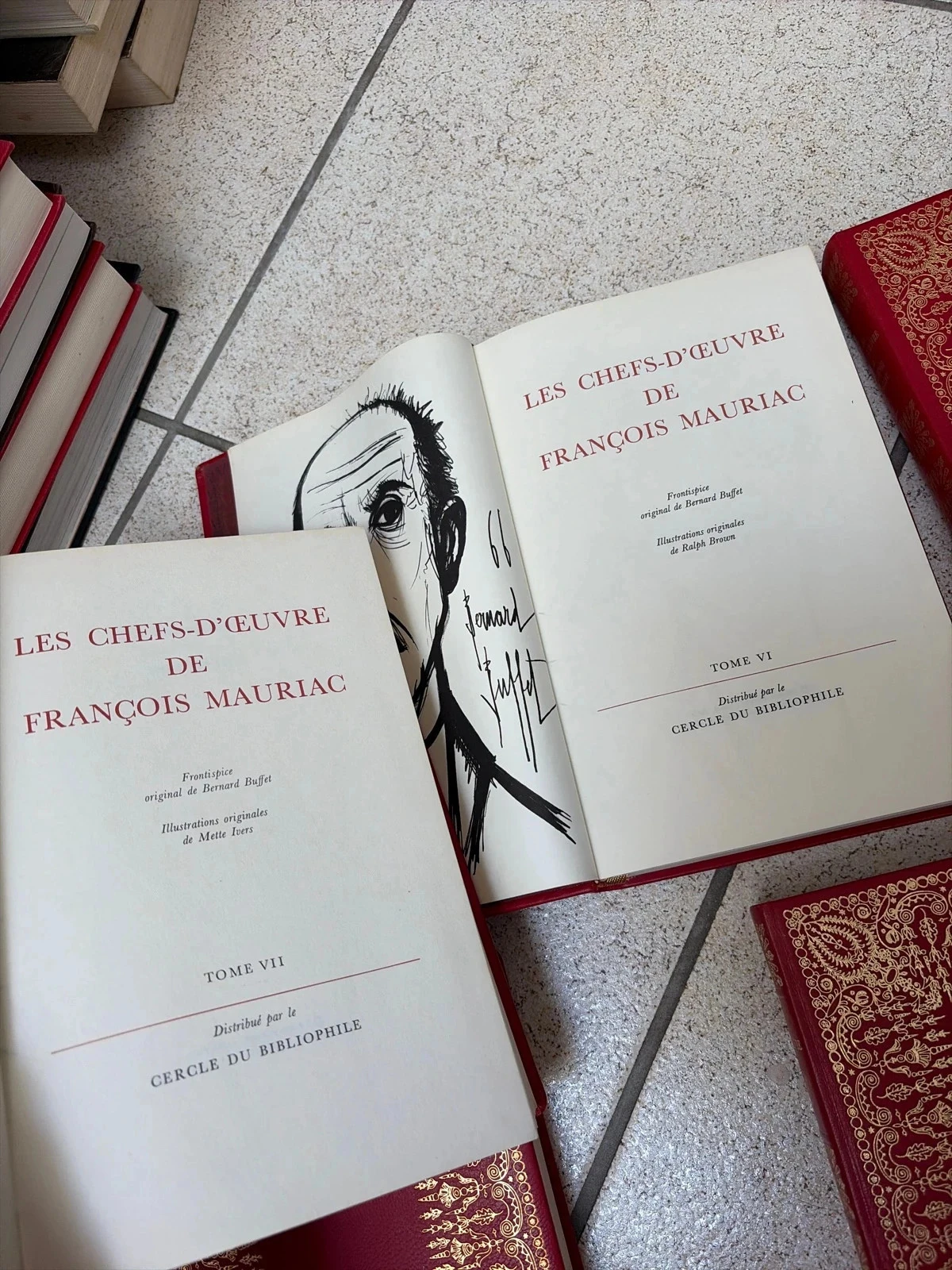 Complete set of 7 volumes – The Masterpieces of François Mauriac – photo 7